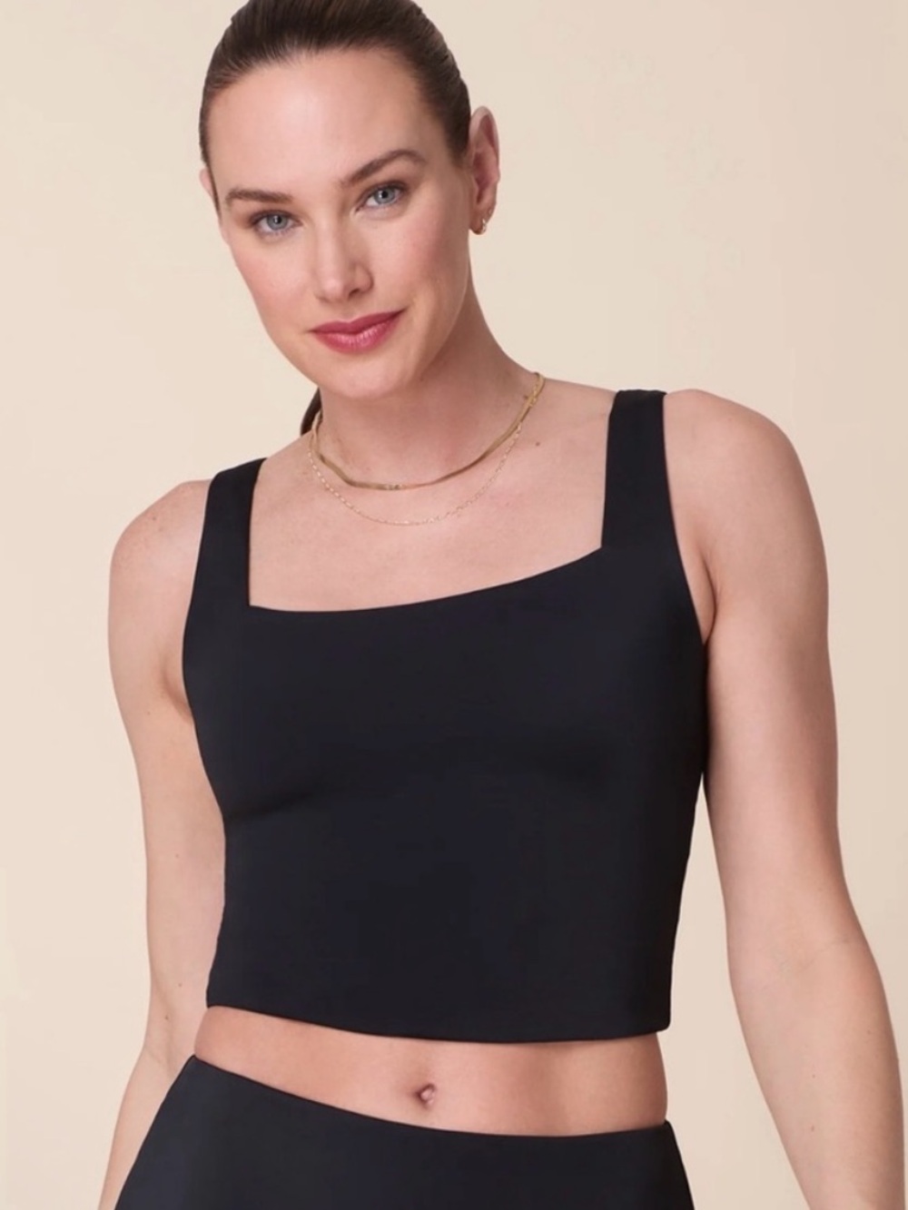 ANDIE SWIM black tank top NWT XL